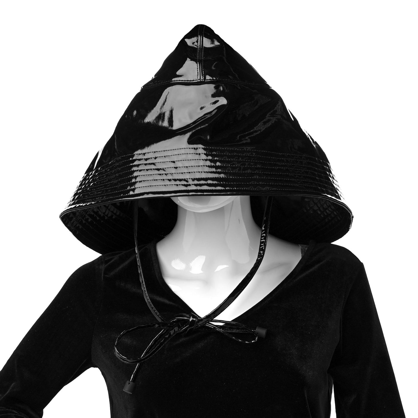 Vinyl Logo Rain Hat S Black