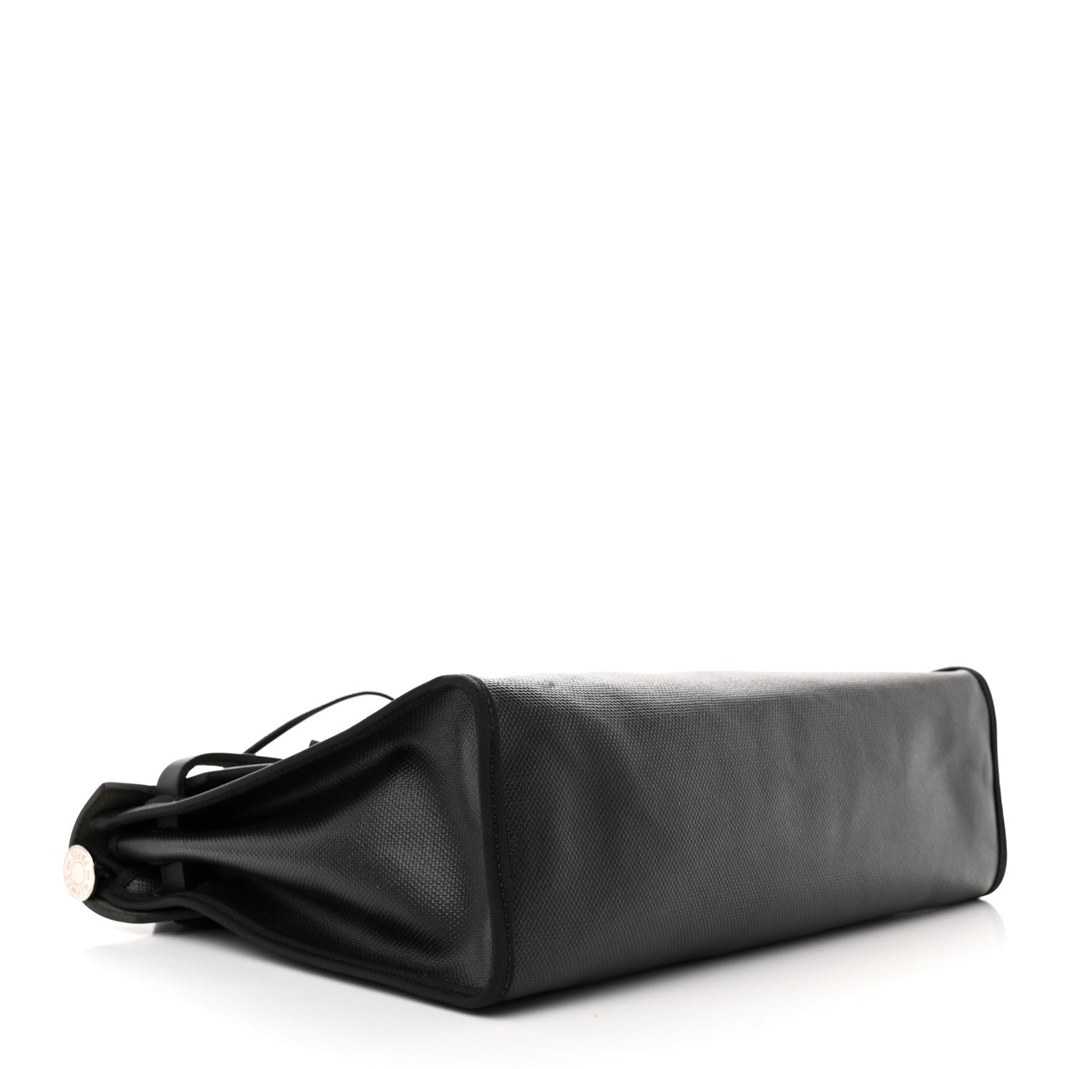 Hermes Toile H Berline Vache Hunter Herbag Zip PM 31 Black Ecru 5 of 10