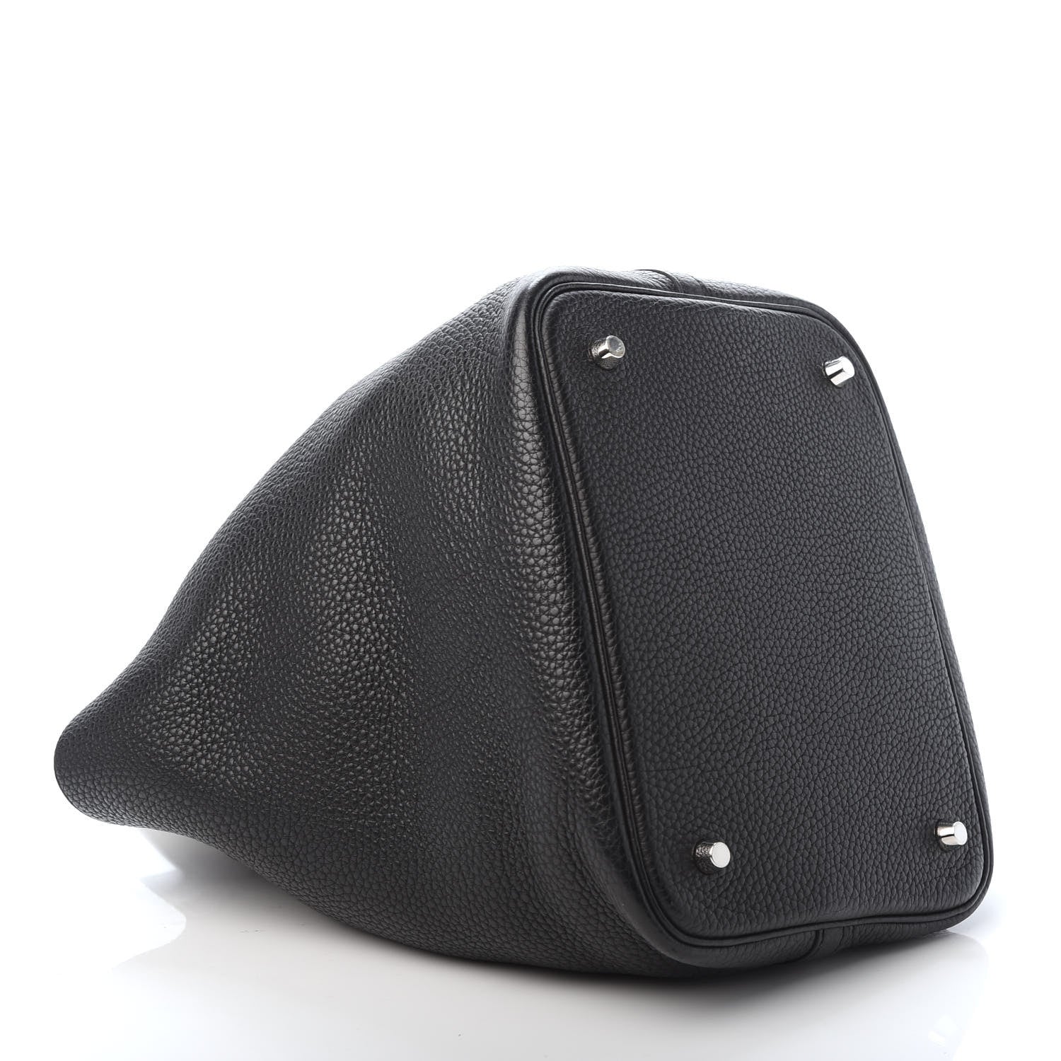 Hermes Taurillon Clemence Picotin Lock 22 MM Black 4 of 10