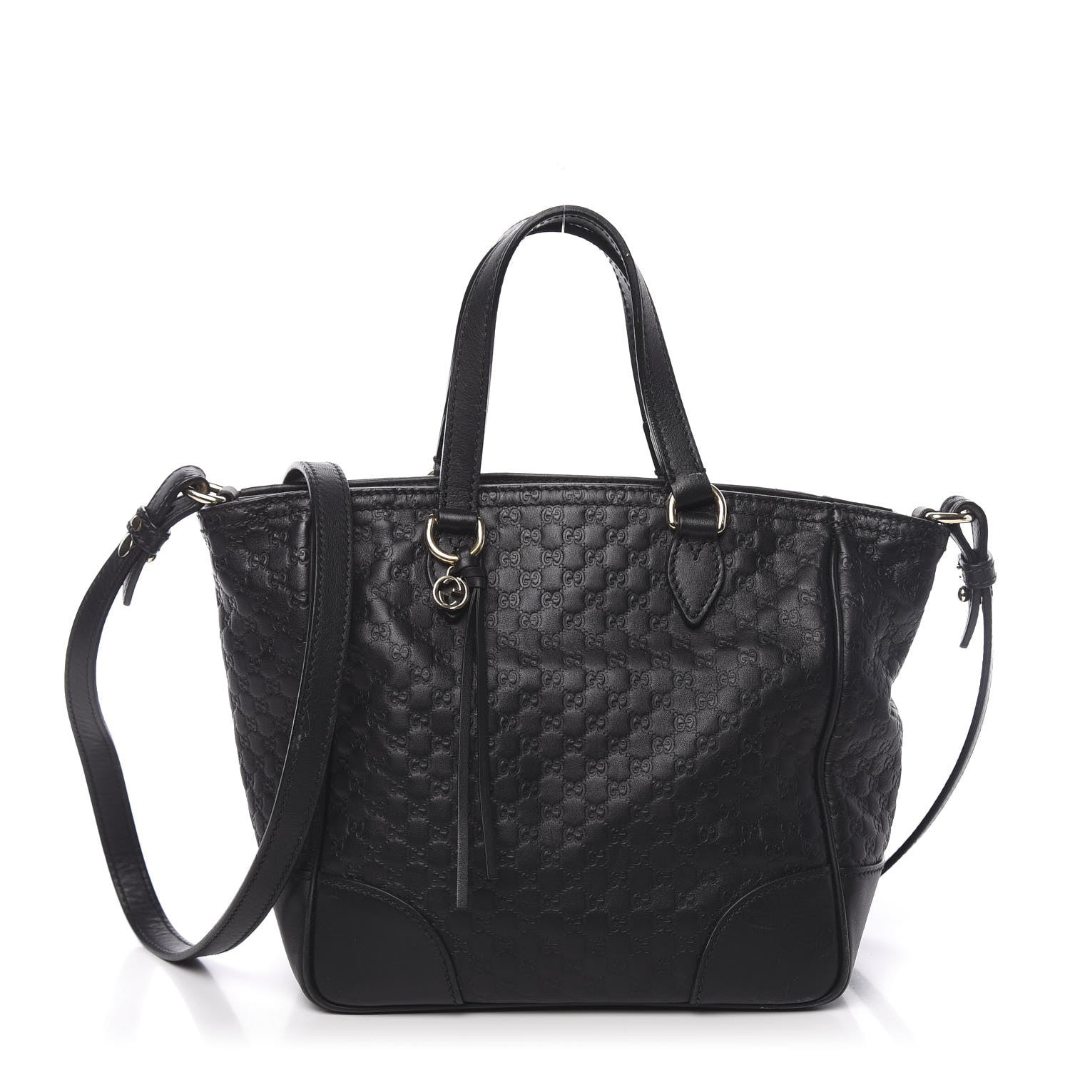 Gucci Microguccissima Small Bree Tote Black 1 of 12