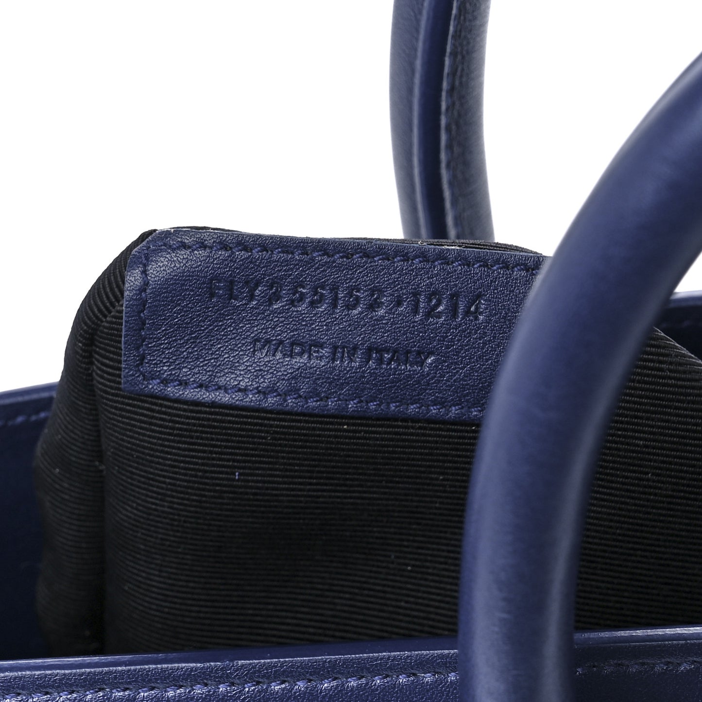 Calfskin Small Sac De Jour Marine
