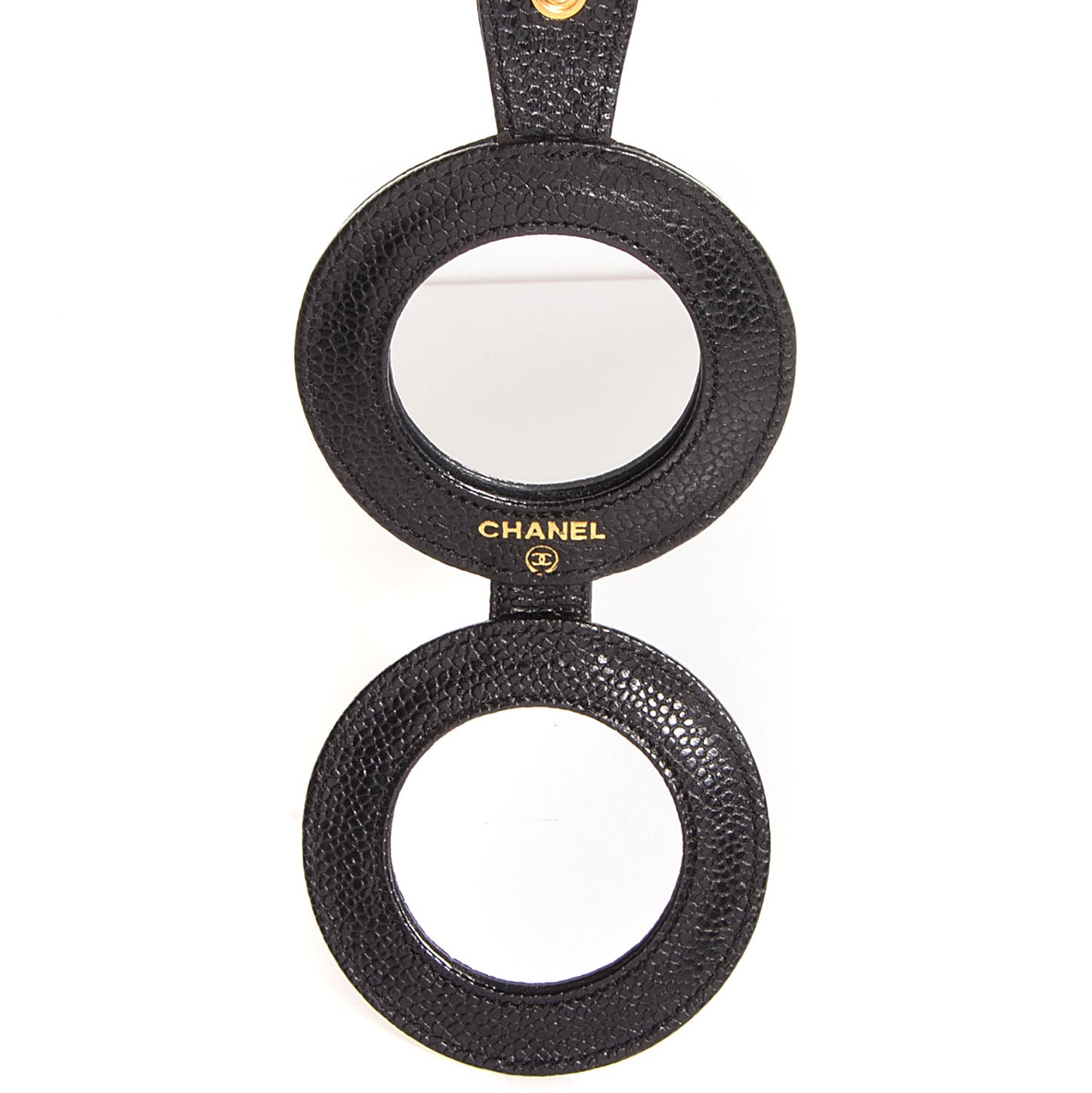 Caviar CC Round Mirror Black