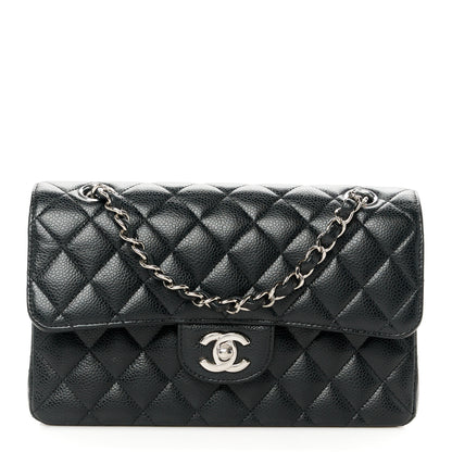 Chanel Caviar Quilted Small Double Flap Black 1 of 12