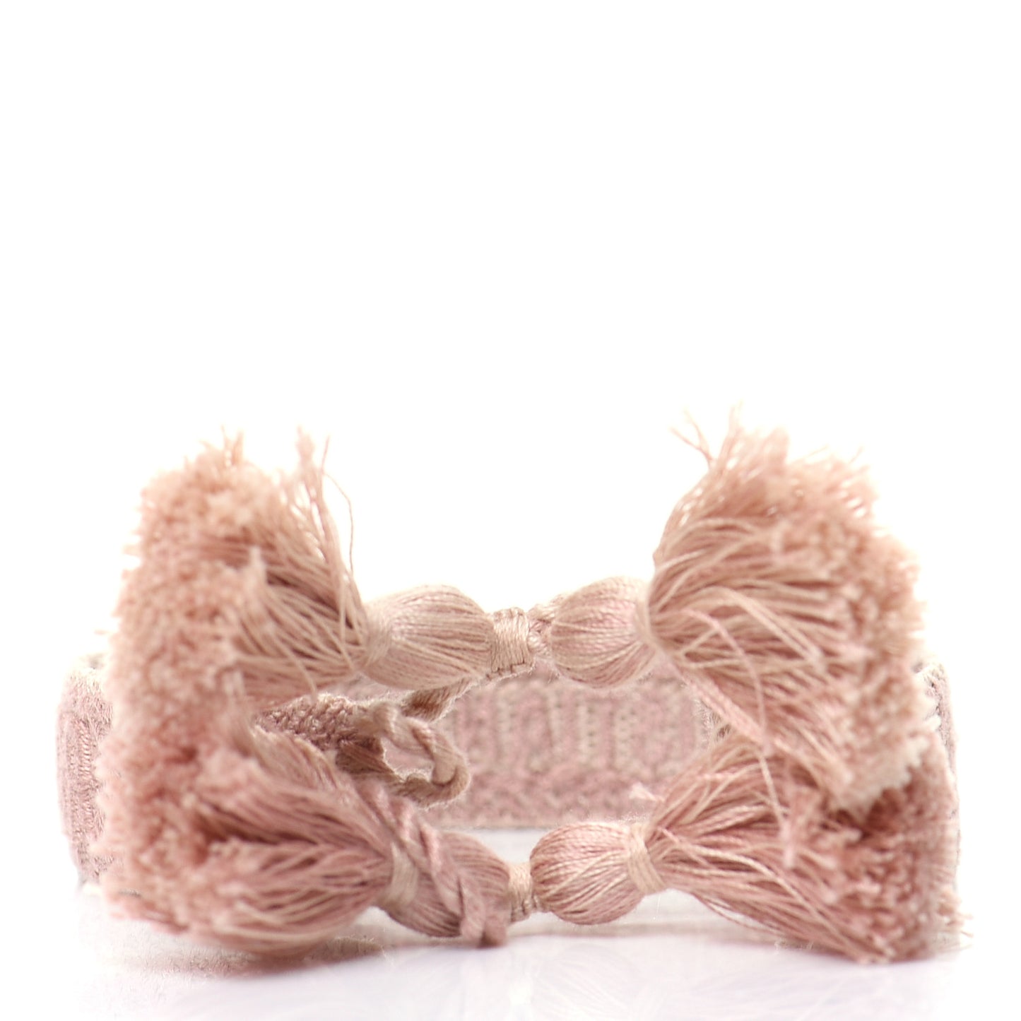 Woven Cotton J'Adior Friendship Bracelet Set Pink