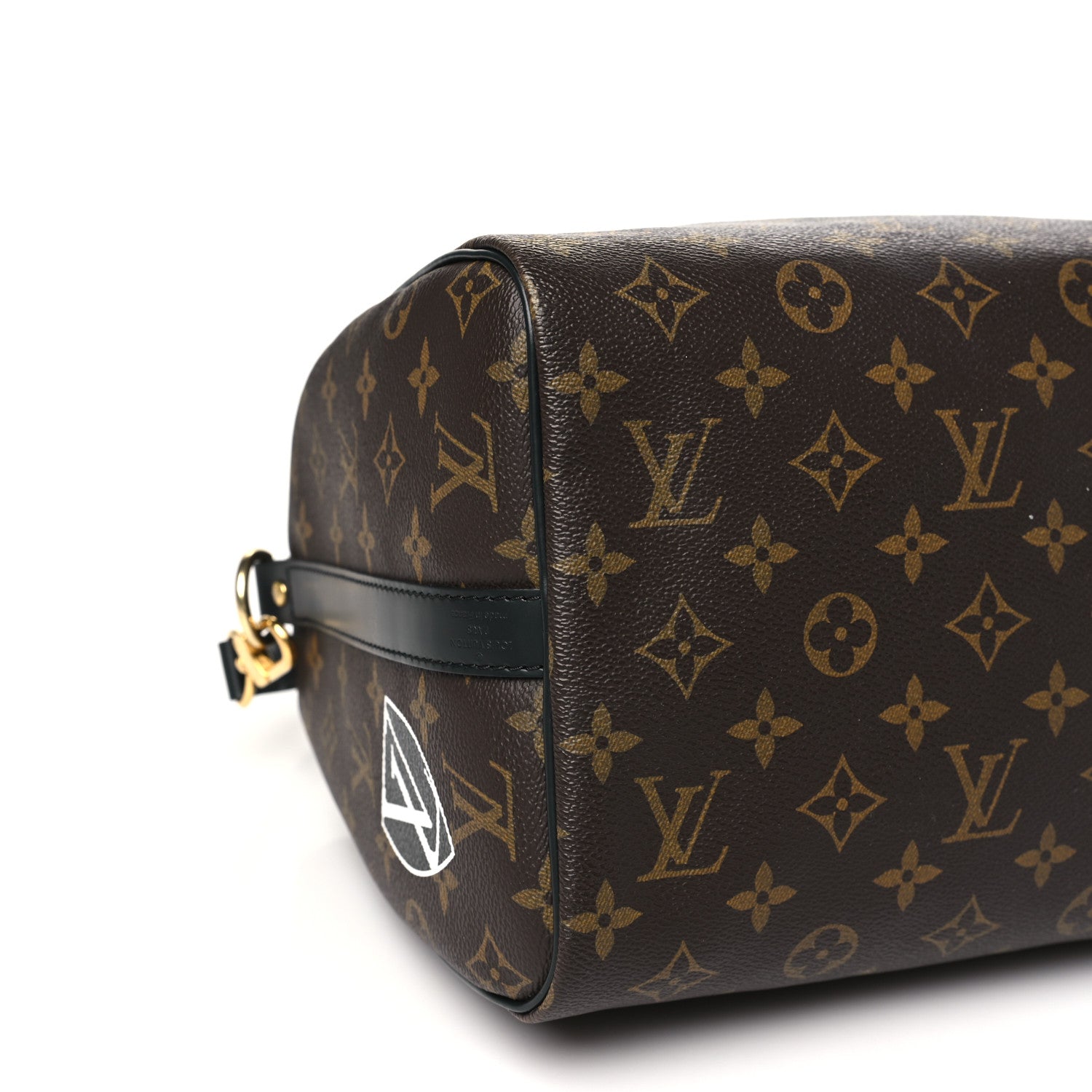 Louis Vuitton Monogram My World Tour Speedy Bandouliere 30 Black 8 of 9
