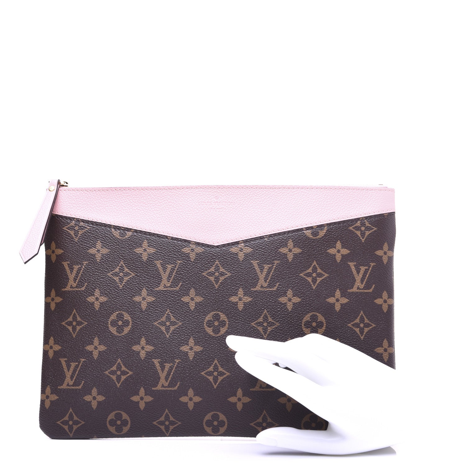 Louis Vuitton Monogram Daily Pouch Rose Poudre 2 of 9