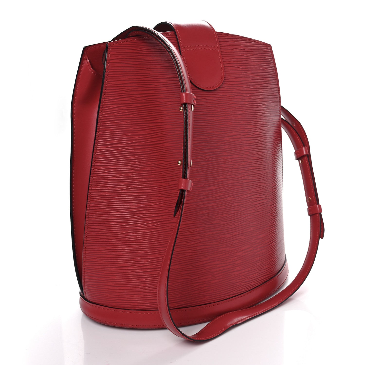 Louis Vuitton Epi Cluny Castillan Red 2 of 10