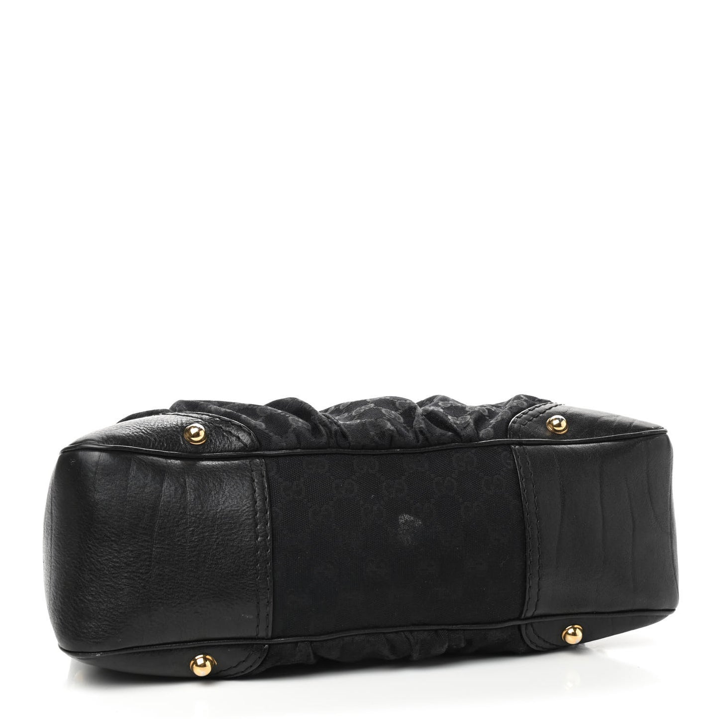 Monogram Medium Jockey Hobo Black