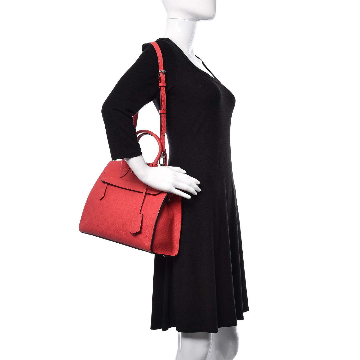 Louis Vuitton Empreinte Pont Neuf MM Poppy 2 of 12