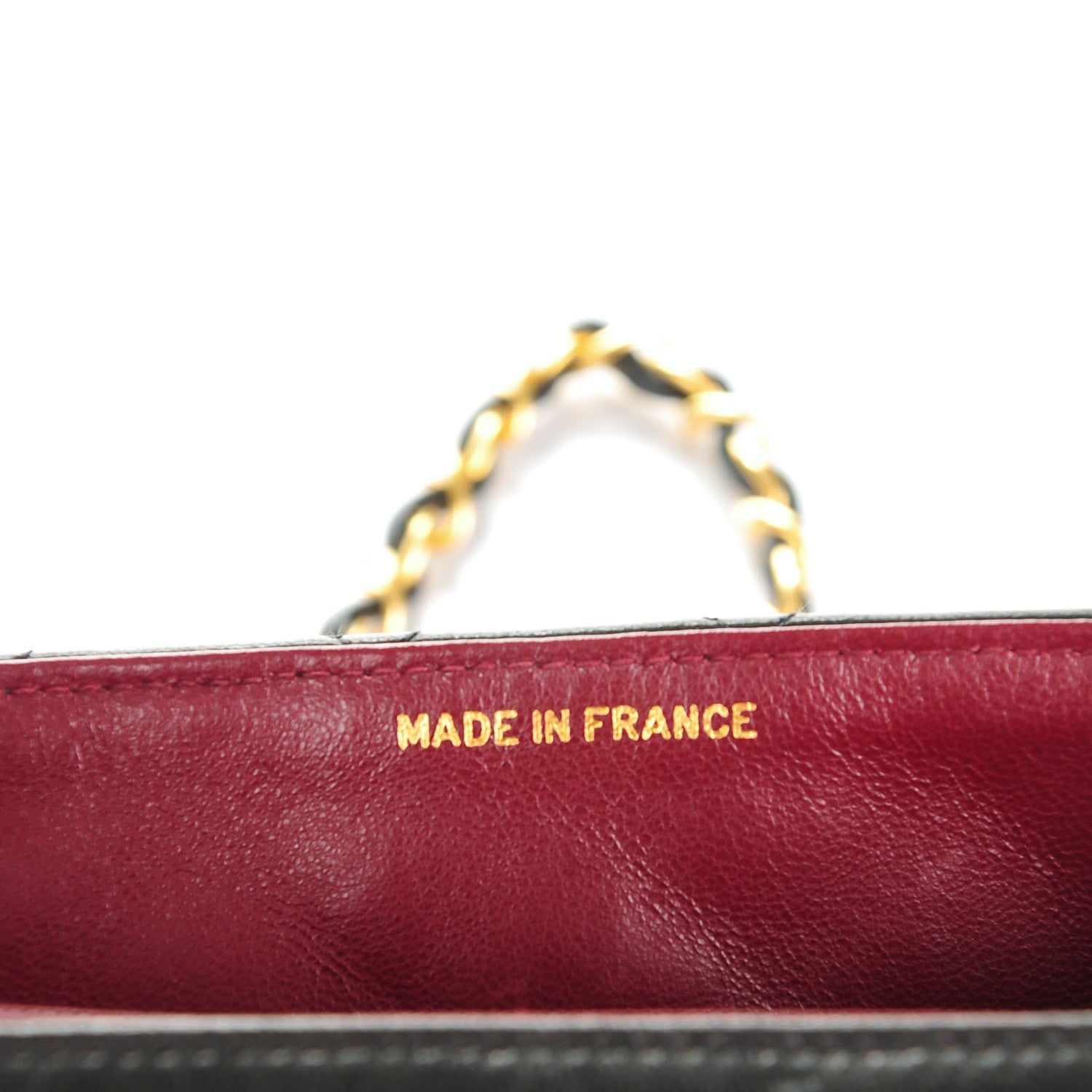 Chanel Lambskin Quilted Mini Square Flap Black 8 of 9