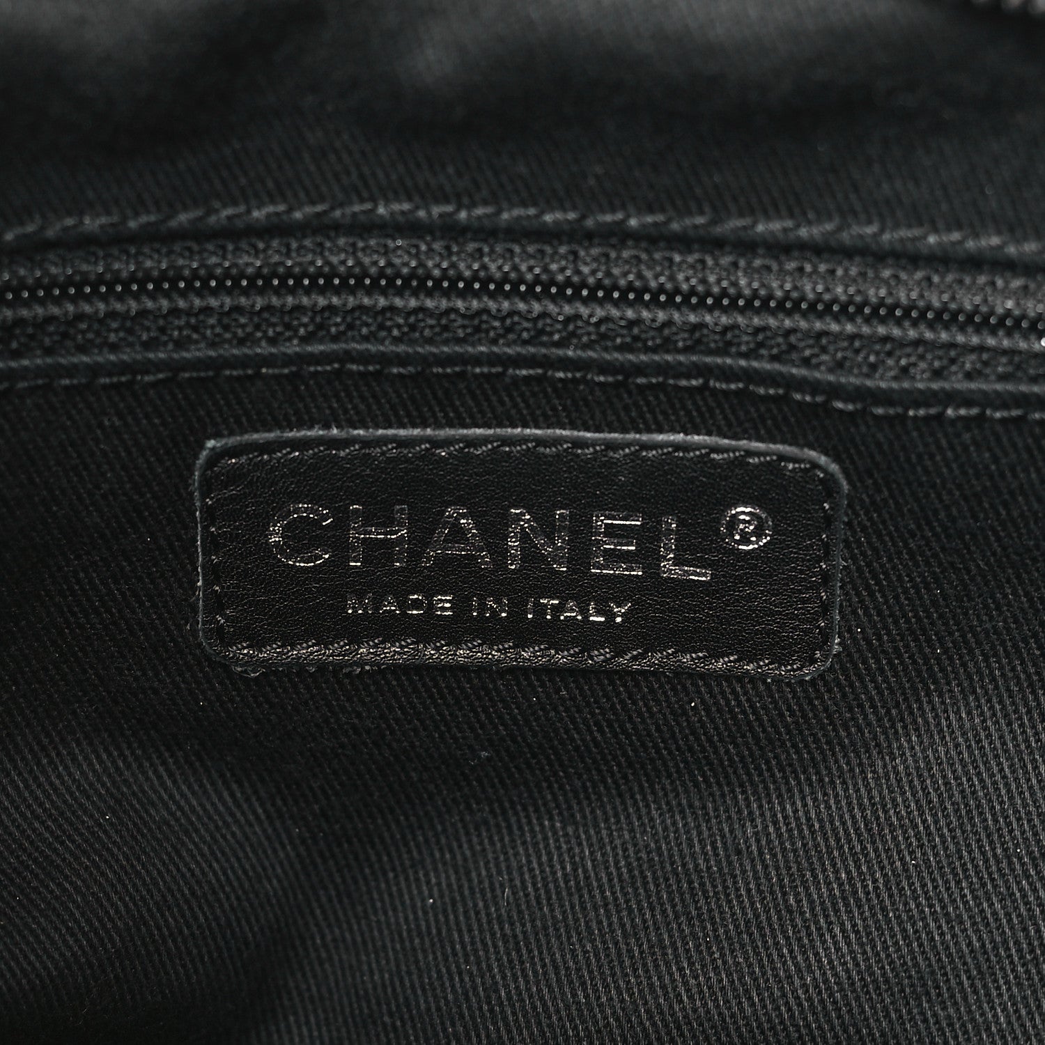 Chanel Calfskin Small Diamond Stitch Tote Black 6 of 11