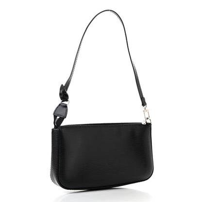 Louis Vuitton Epi Pochette Accessories NM Black 3 of 7