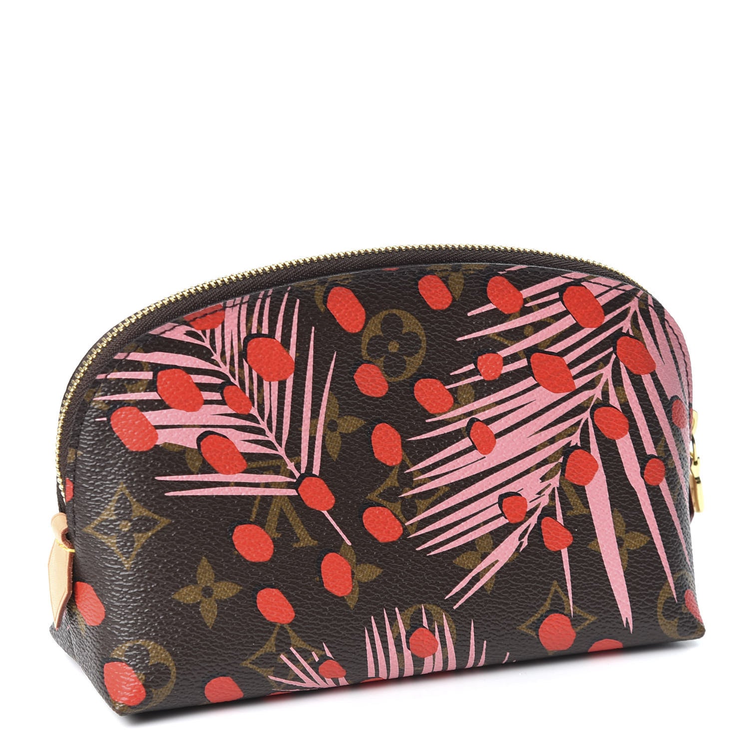 Louis Vuitton Monogram Jungle Dots Cosmetic Pouch Sugar Pink Poppy 2 of 7