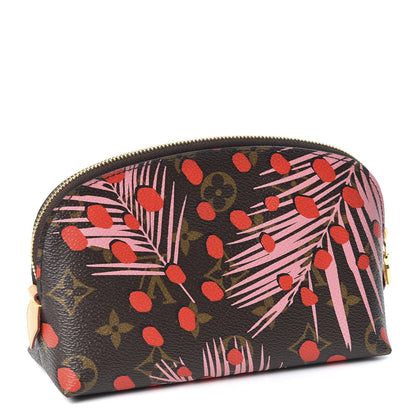 Louis Vuitton Monogram Jungle Dots Cosmetic Pouch Sugar Pink Poppy 2 of 7