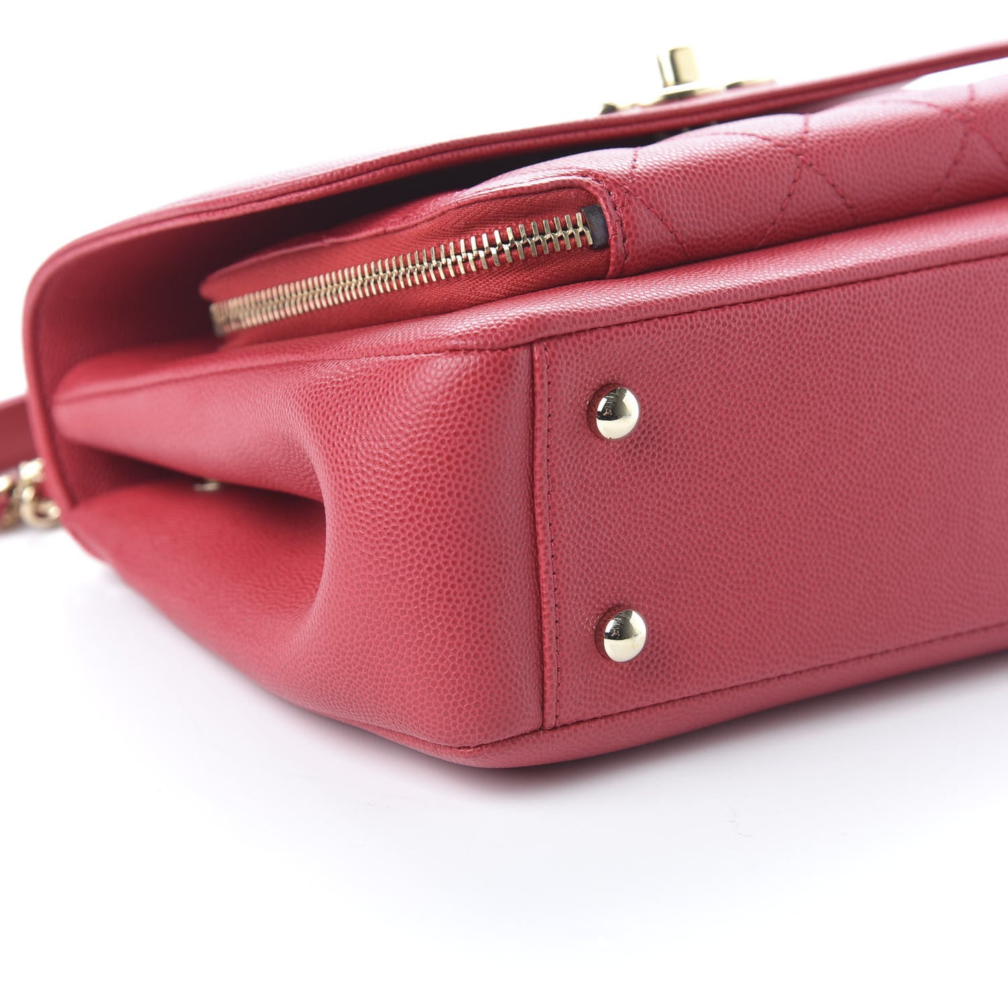 Caviar Quilted Medium Business Affinity Flap Pink