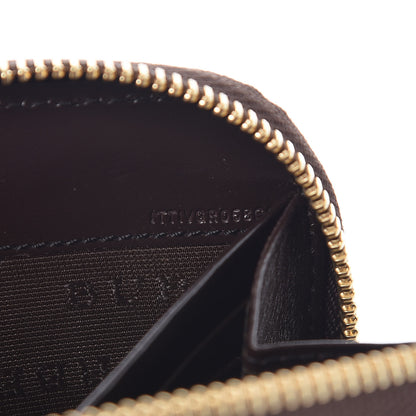 Burberry Haymarket Check Large Ziggy Zip Around Wallet Chocolate 8 of 9