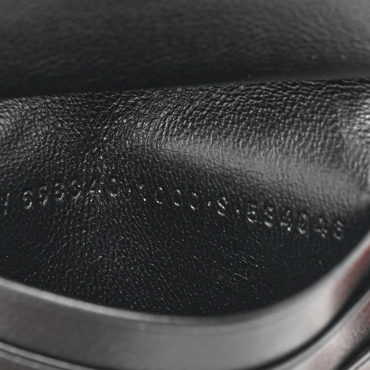 Balenciaga Grained Calfskin Essential Coin Case Card Holder Black 9 of 11