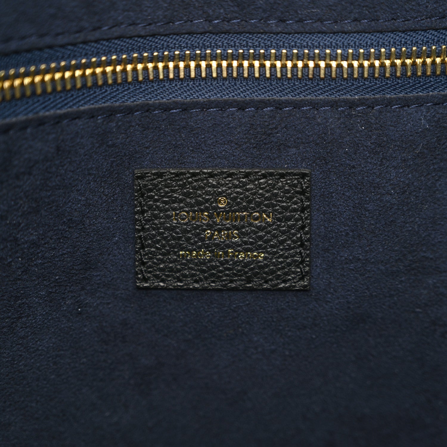 Louis Vuitton Empreinte Monogram Giant Neverfull MM Black 7 of 10