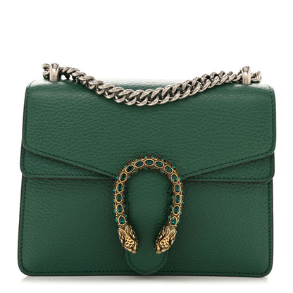 Gucci Calfskin Mini Dionysus Shoulder Bag Emerald 1 of 12