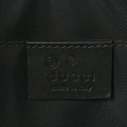 Gucci Canvas Web Slim Belt Bag Black 6 of 10