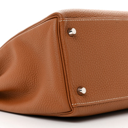 Hermes Togo Kelly Retourne 35 Gold 9 of 12