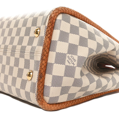 Louis Vuitton Damier Azur Propriano Rose Ballerine 10 of 12