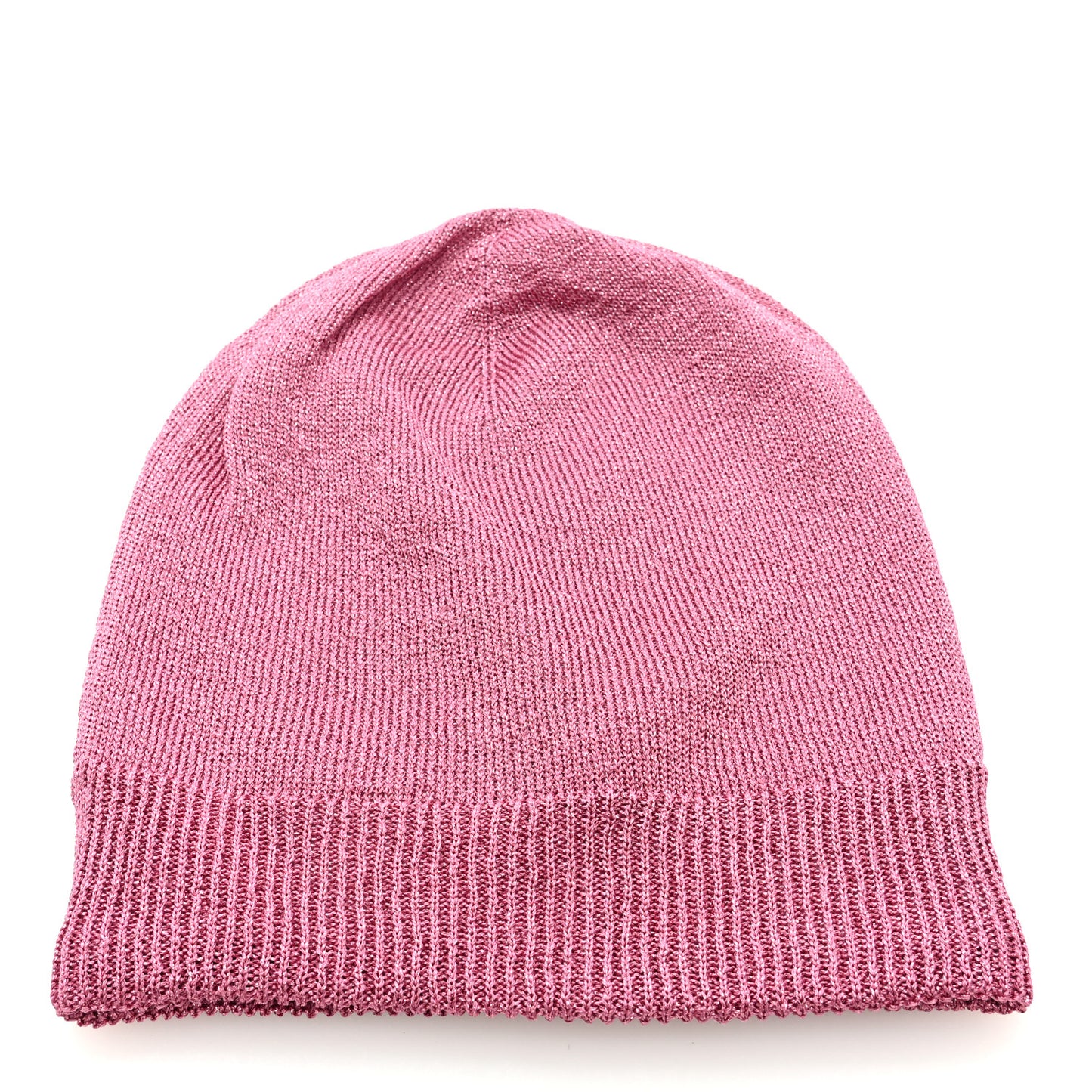 Lame Jacquard Monlux Beanie Hat M Roseate Yellow