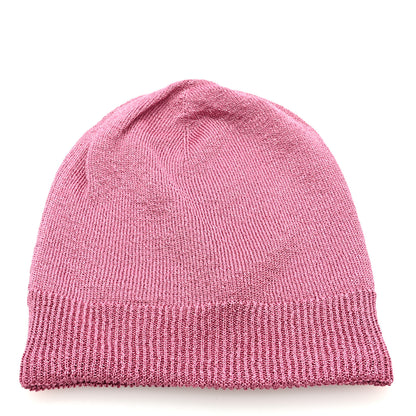 Gucci Lame Jacquard Monlux Beanie Hat M Roseate Yellow 2 of 4