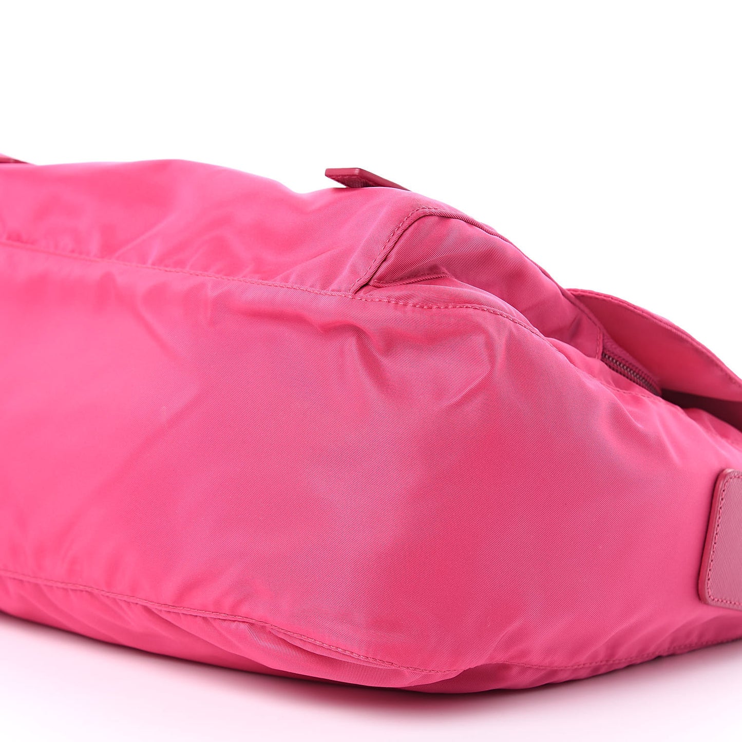 Nylon Vela Sport Messenger Bag Fuxia