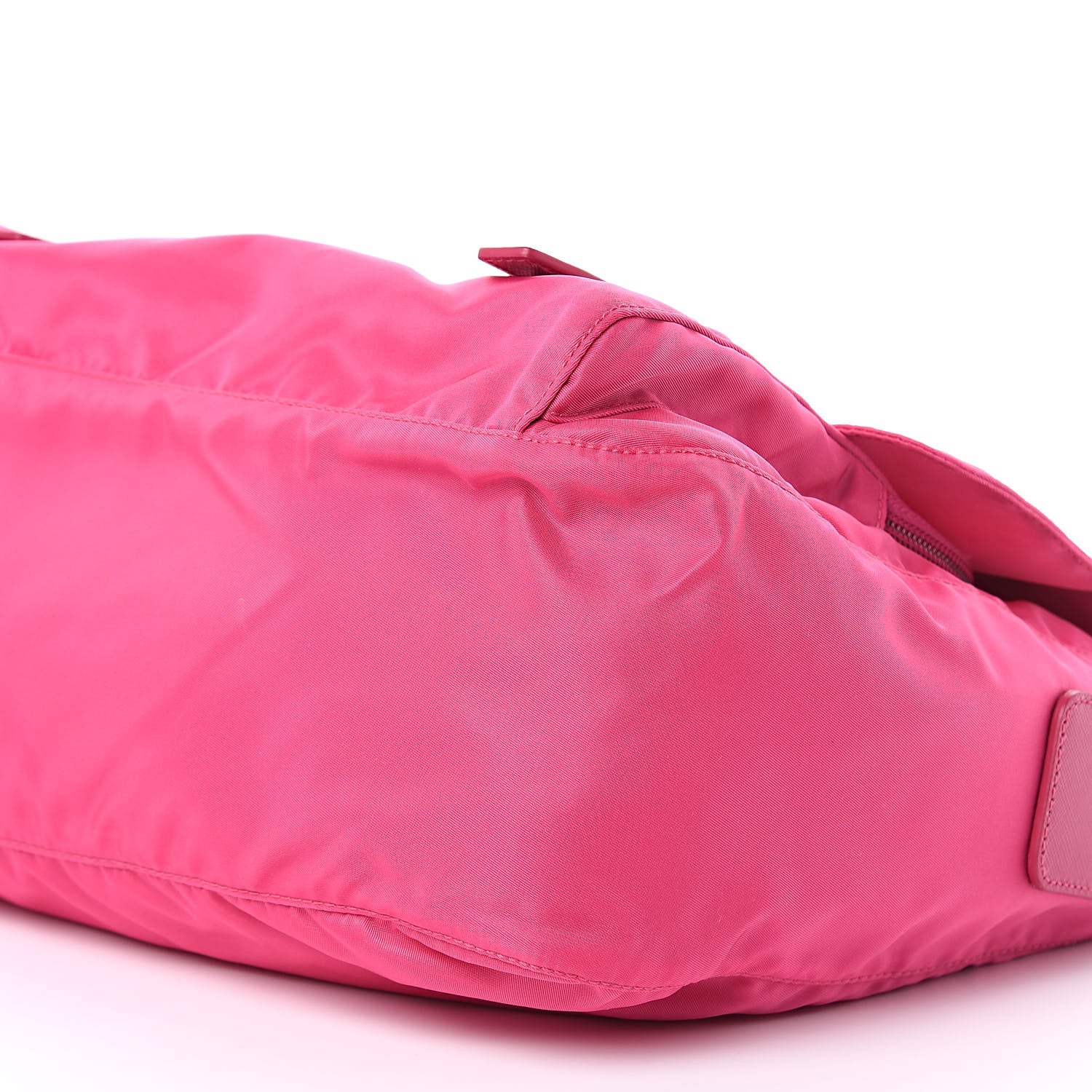 Prada Nylon Vela Sport Messenger Bag Fuxia 9 of 9