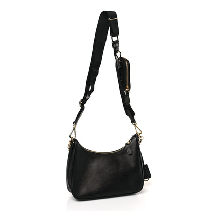 Prada Saffiano Lux Re-Edition 2005 Shoulder Bag Black 3 of 8