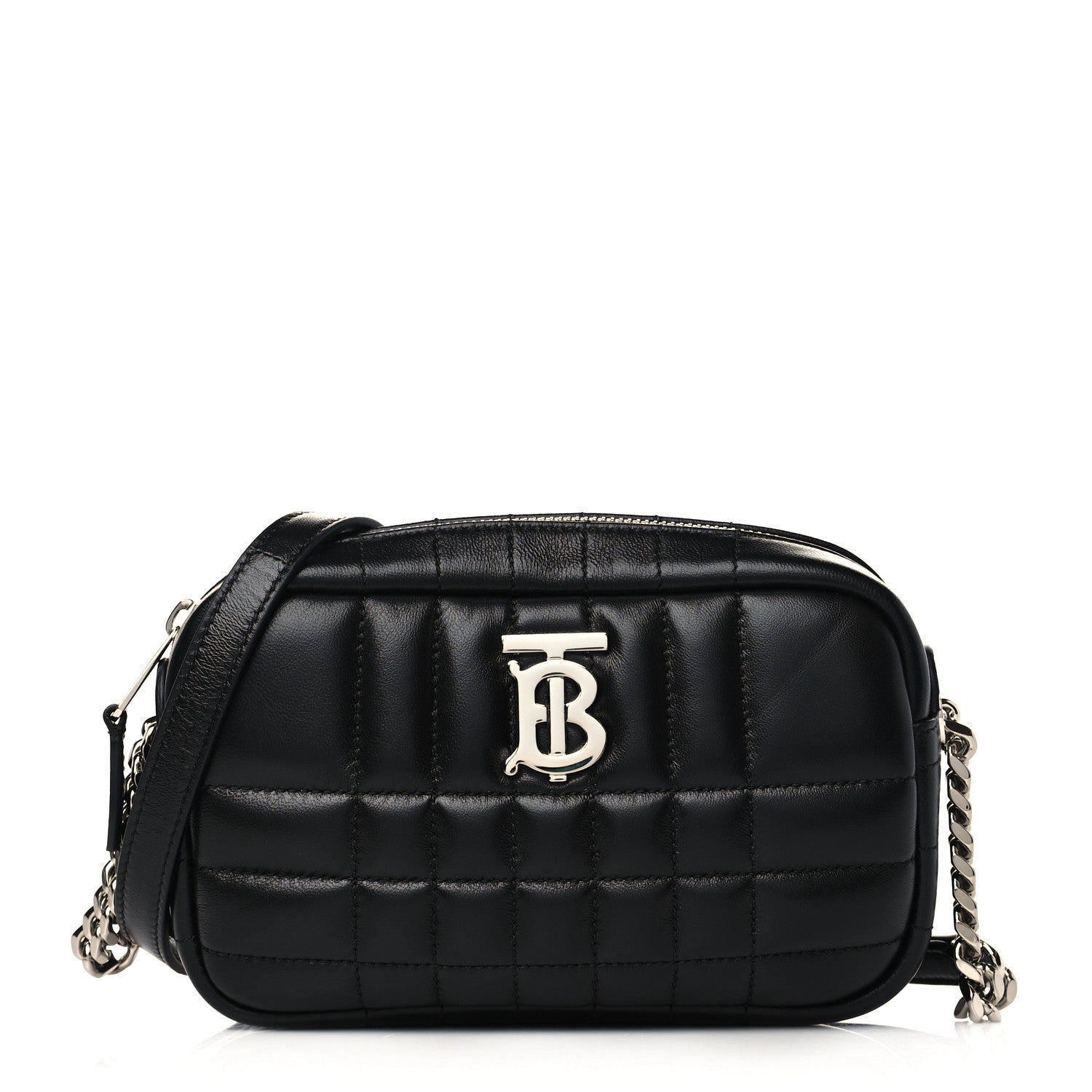 Burberry Lambskin Quilted Mini Lola Camera Bag Black 1 of 6