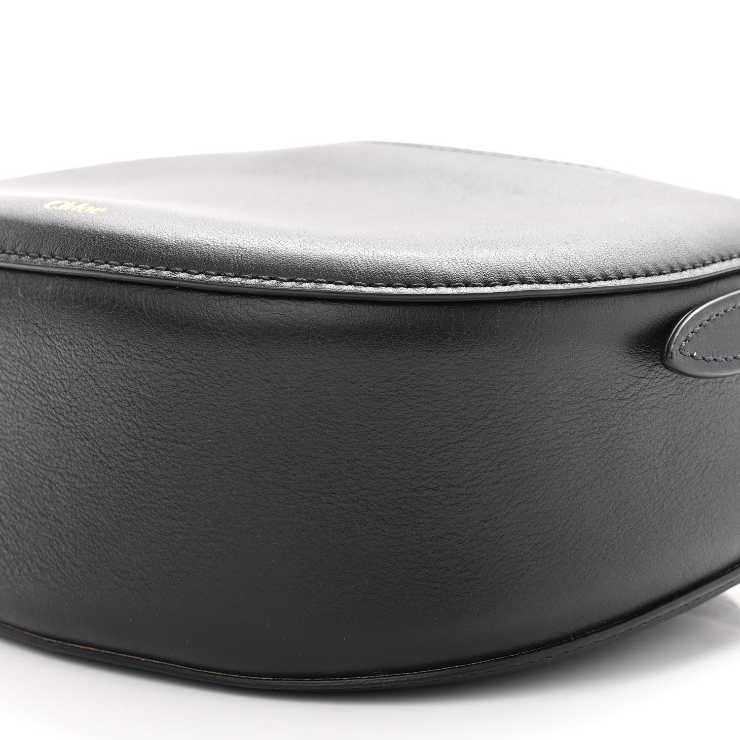 Chloe Small Grain Calfskin Kiss Bag Black 9 of 9