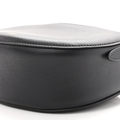 Chloe Small Grain Calfskin Kiss Bag Black 9 of 9