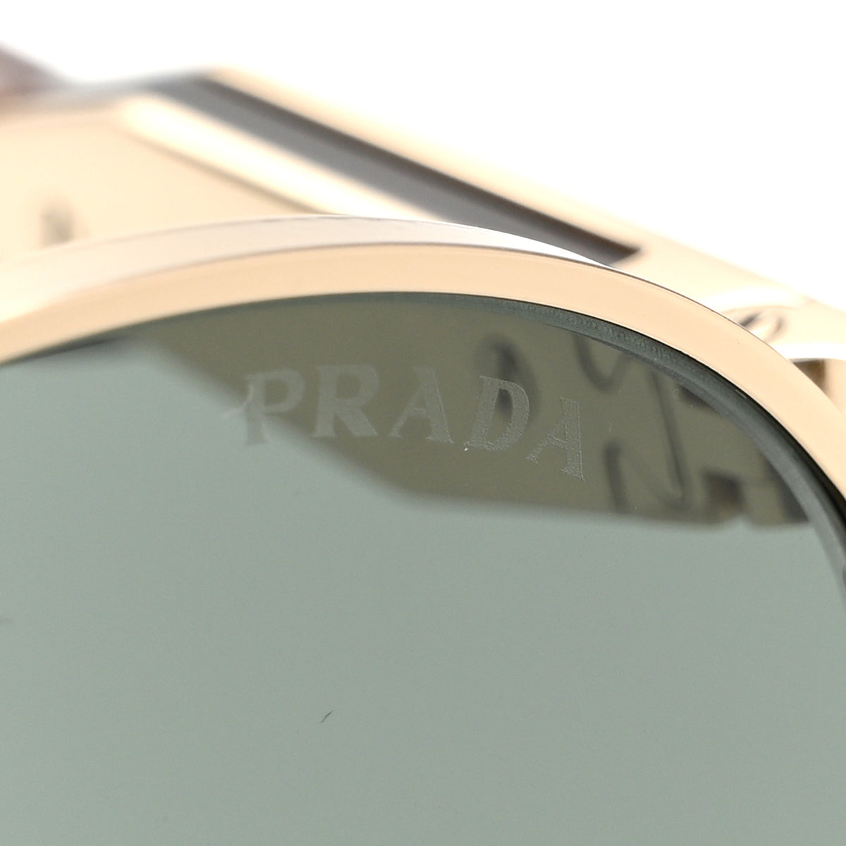 Prada Metal Sunglasses SPR65Z Gold 7 of 7
