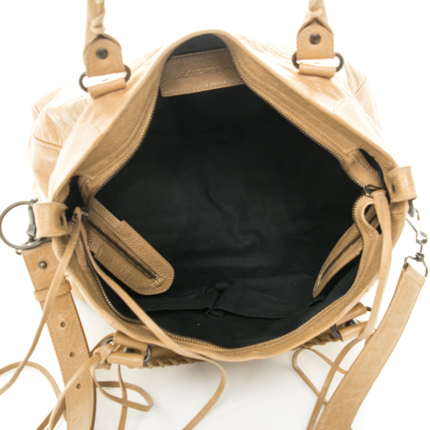 Agneau Classic Hardware Velo Beige Nougatine