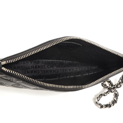 Chanel Lambskin Precious Symbols Pochette Black 5 of 7