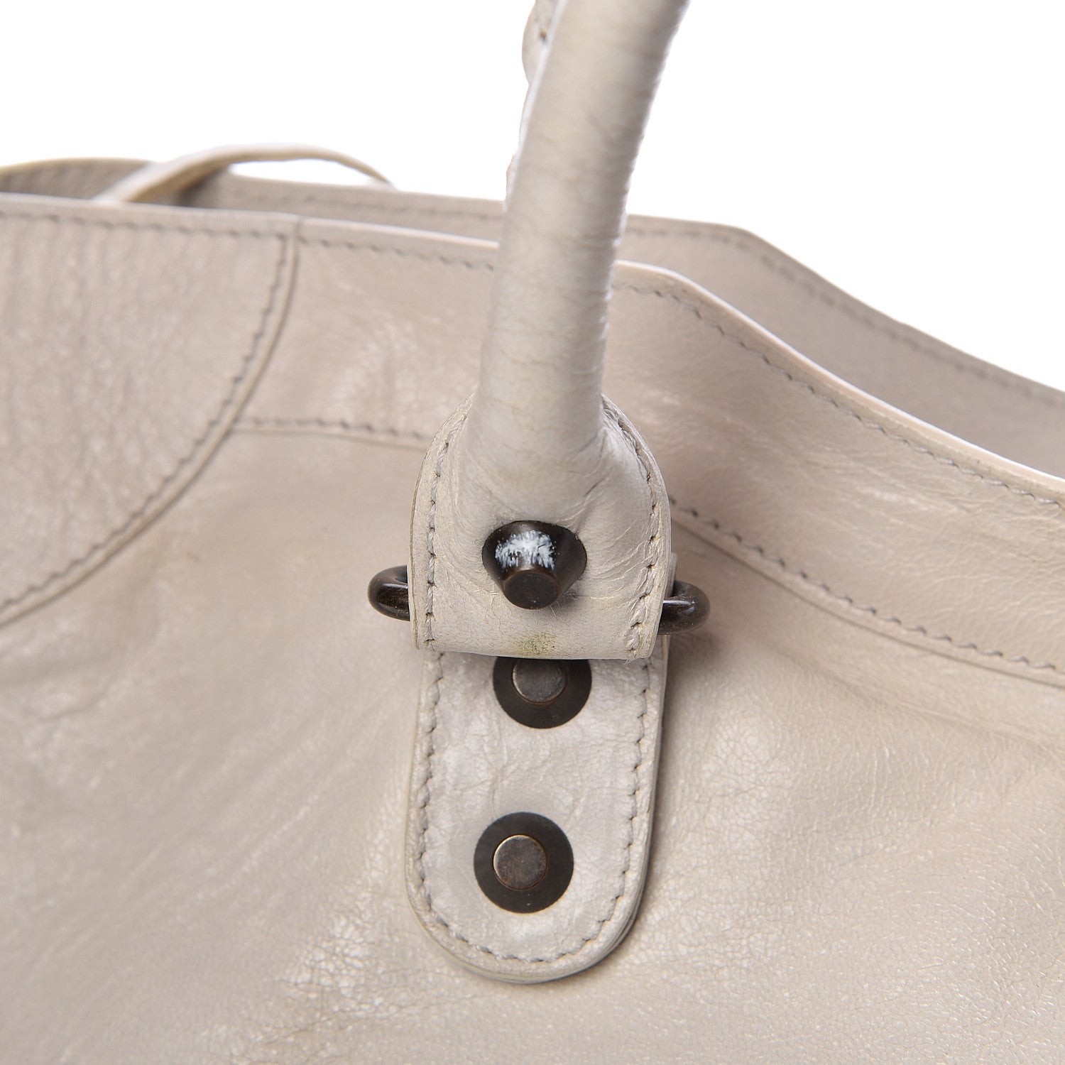 Balenciaga Chevre Classic Hardware City White 22 of 27