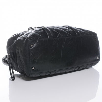 Chanel Ligne Large Duffel Bag Black 4 of 7