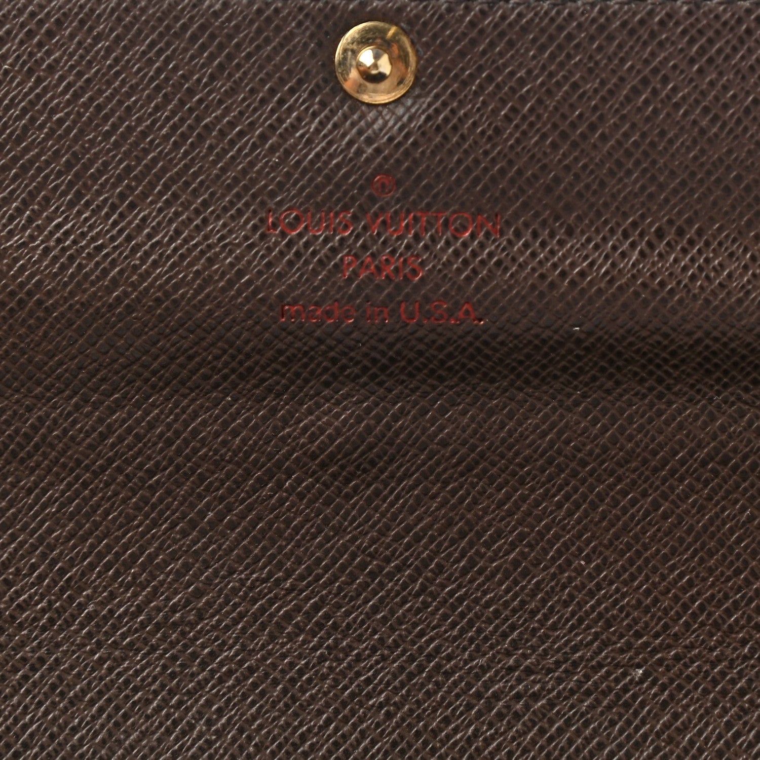 Louis Vuitton Damier Ebene Sarah Wallet 7 of 13