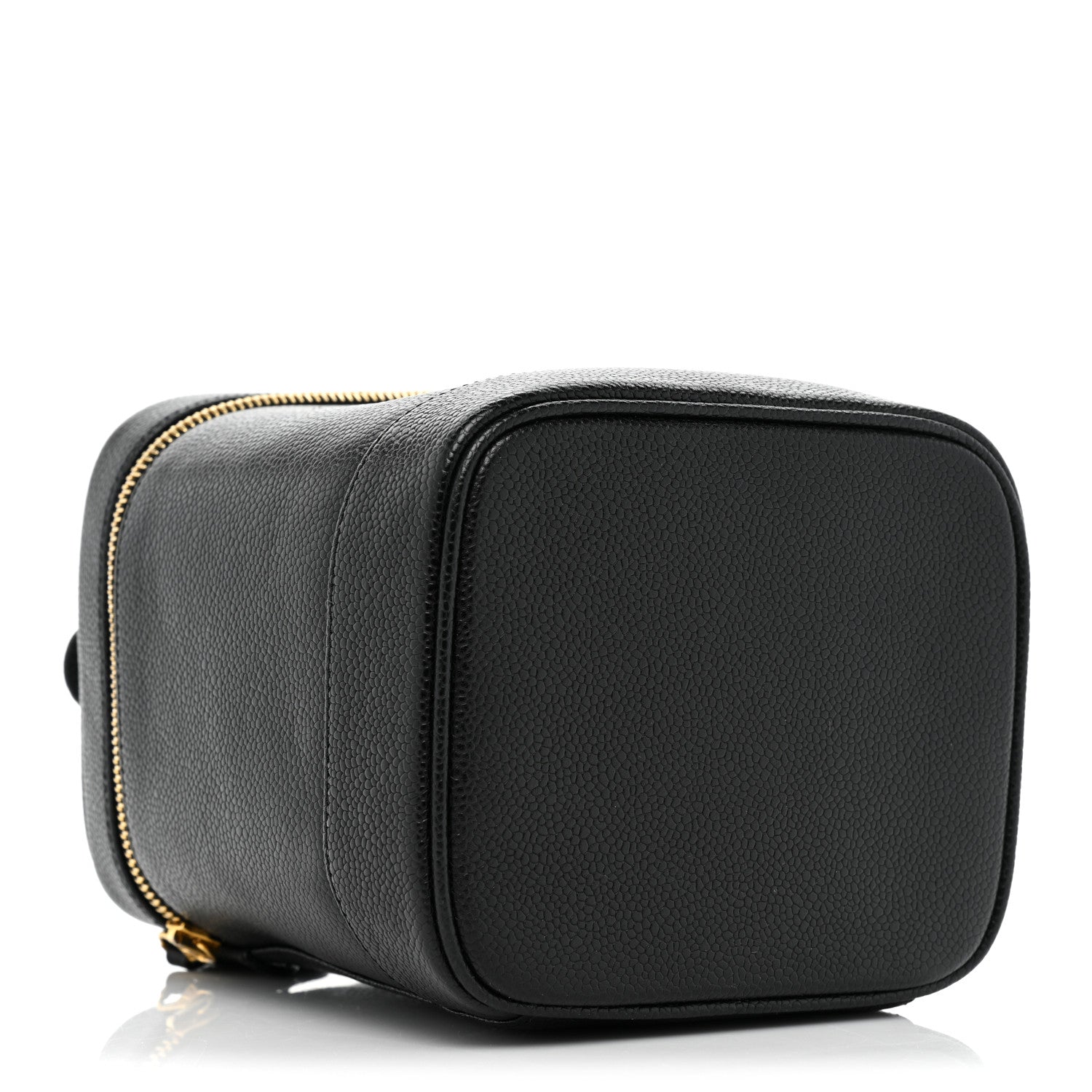 Chanel Caviar Vanity Cosmetic Case Black 3 of 10