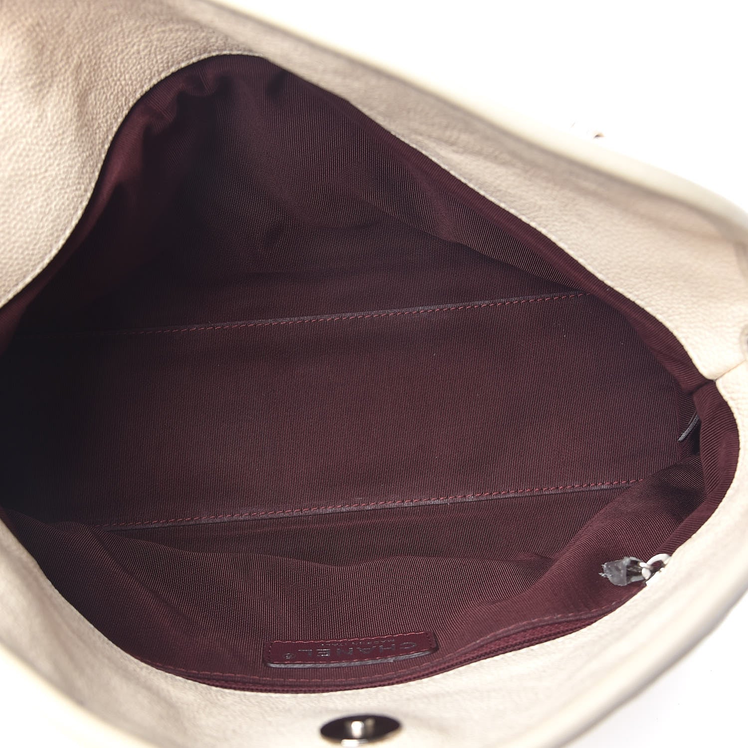 Chanel Caviar Quilted French Riviera Hobo Beige 5 of 13