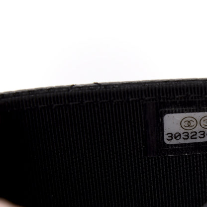 Chanel Caviar Quilted Flap Card Holder Wallet Black 8 of 11
