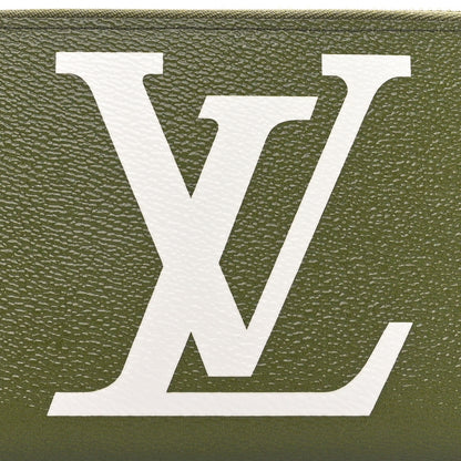 Louis Vuitton Monogram Giant Zippy Wallet Kaki White 8 of 10