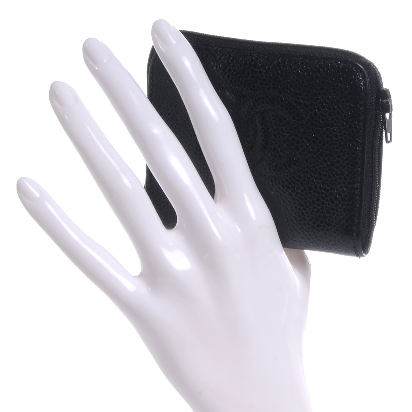Caviar CC Coin Purse Black