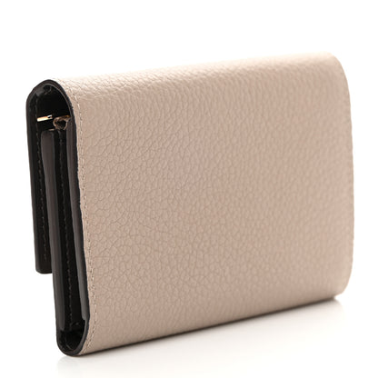 Louis Vuitton Taurillon Capucines Compact Wallet Galet 3 of 11