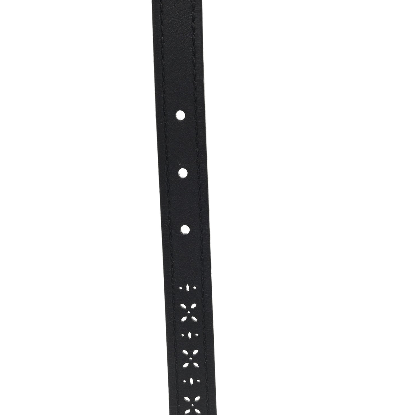 Epsom Swift Perforated 24mm Mors H Belt 70 28 Black Bleu Saphir