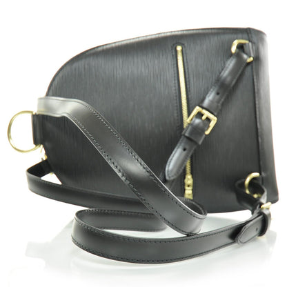 Louis Vuitton Epi Mabillon Backpack Black 5 of 8