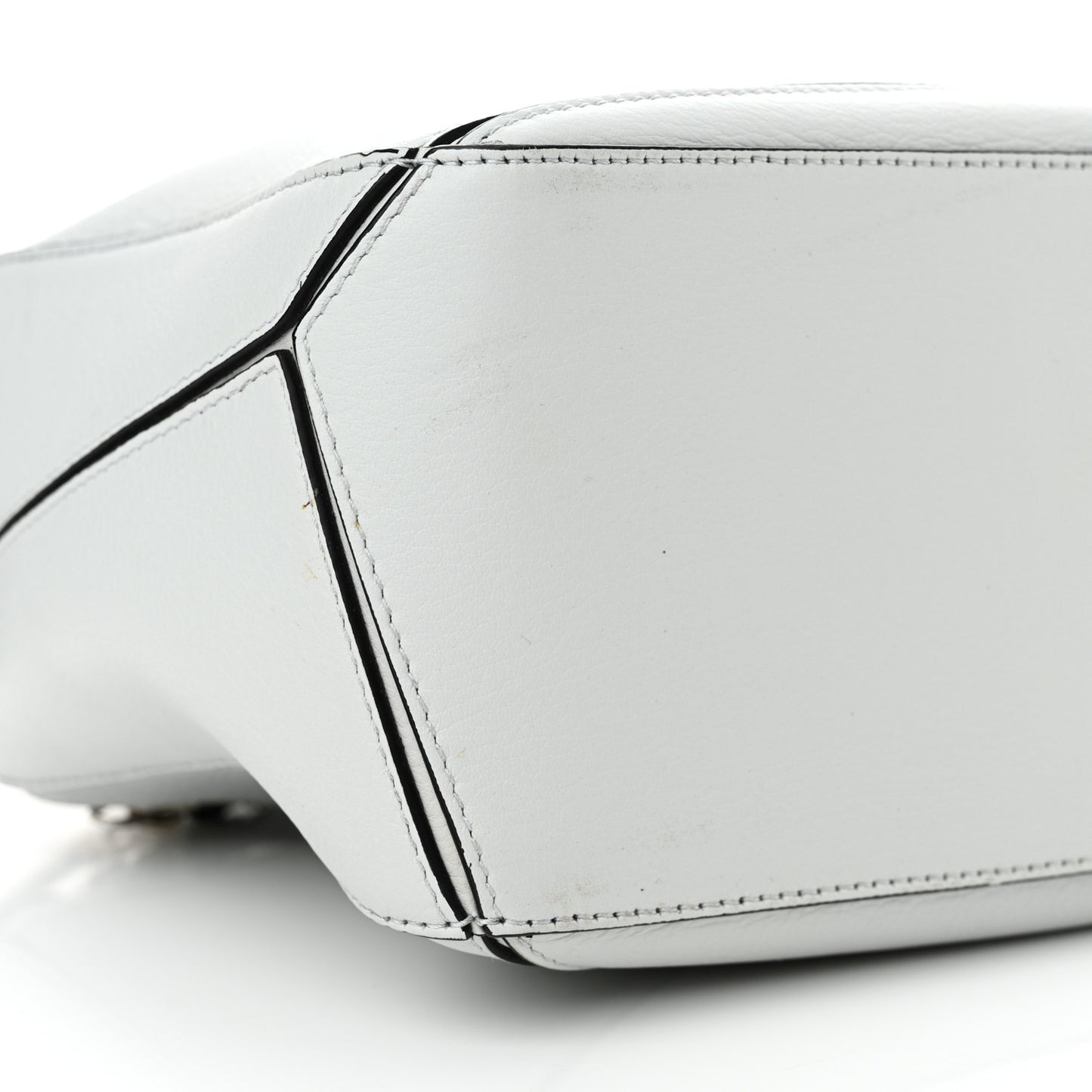 Calfskin Small Puzzle Bag Kaolin