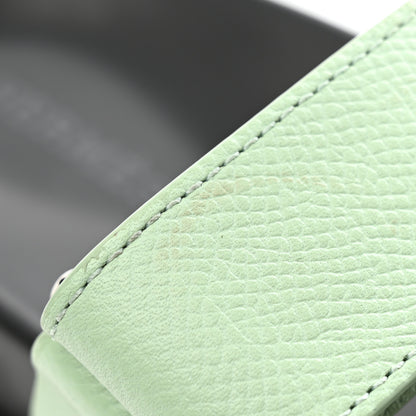 Hermes Epsom Womens Chypre Sandals 36 Vert Jade 11 of 15
